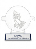Praying Hands Food Stencil