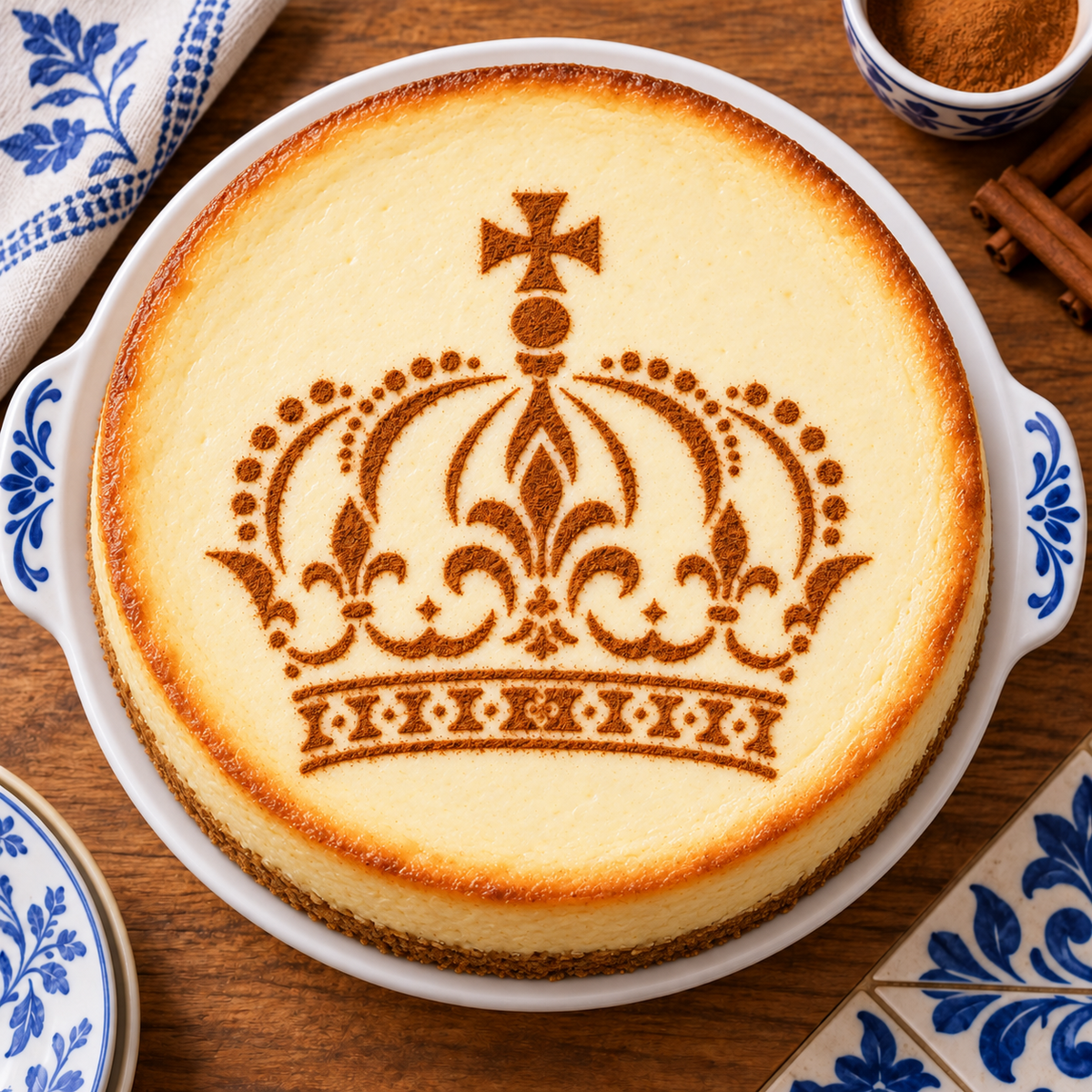 Crown of the Holy Spirit Food Stencil