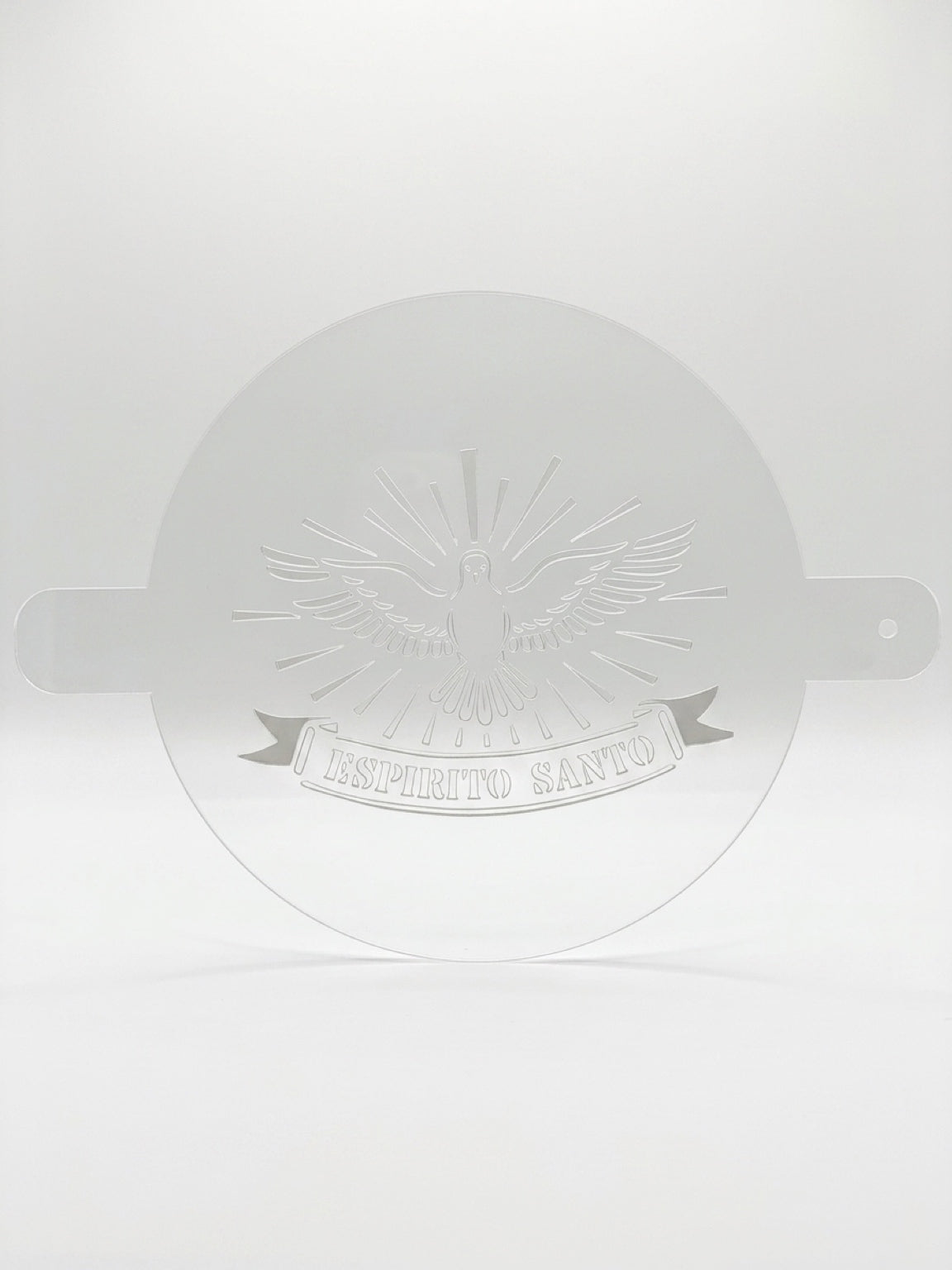 Espírito Santo (Holy Spirit) Reusable Food Stencil