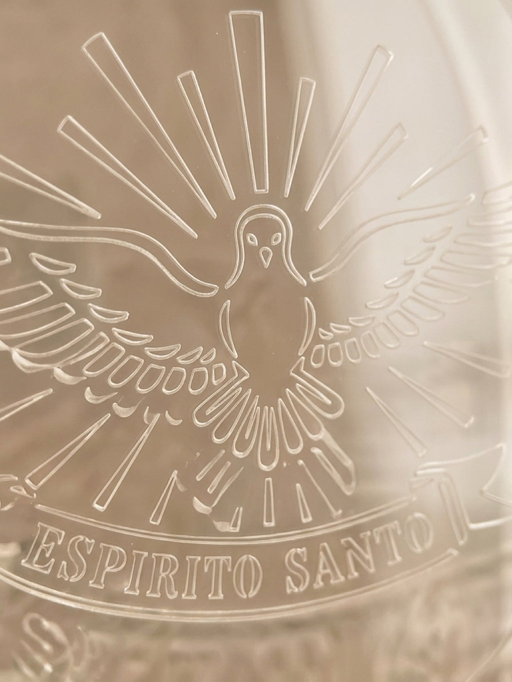 Espírito Santo (Holy Spirit) Reusable Food Stencil