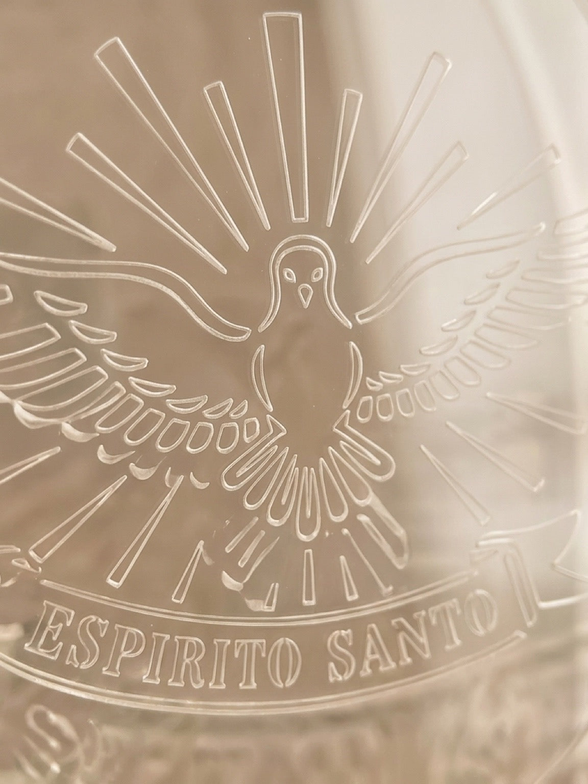 Espírito Santo (Holy Spirit) Reusable Food Stencil