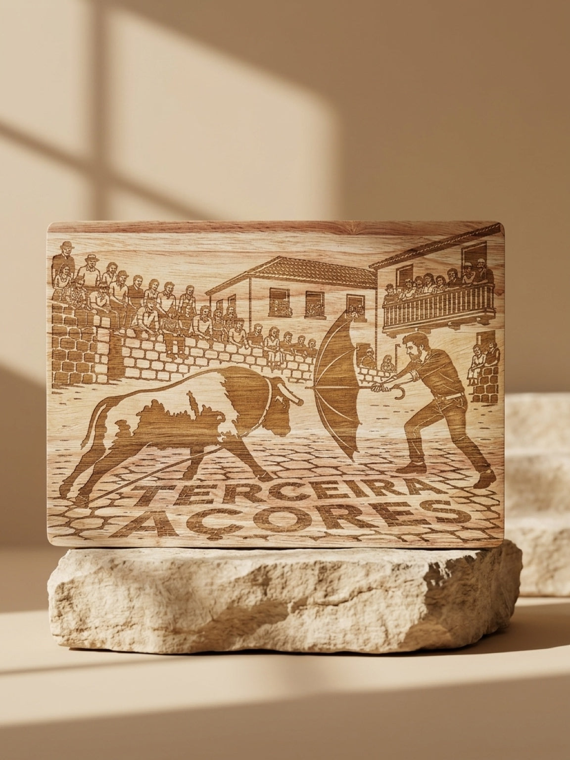 Terceira Açores Engraved Cutting Board – LPCB008