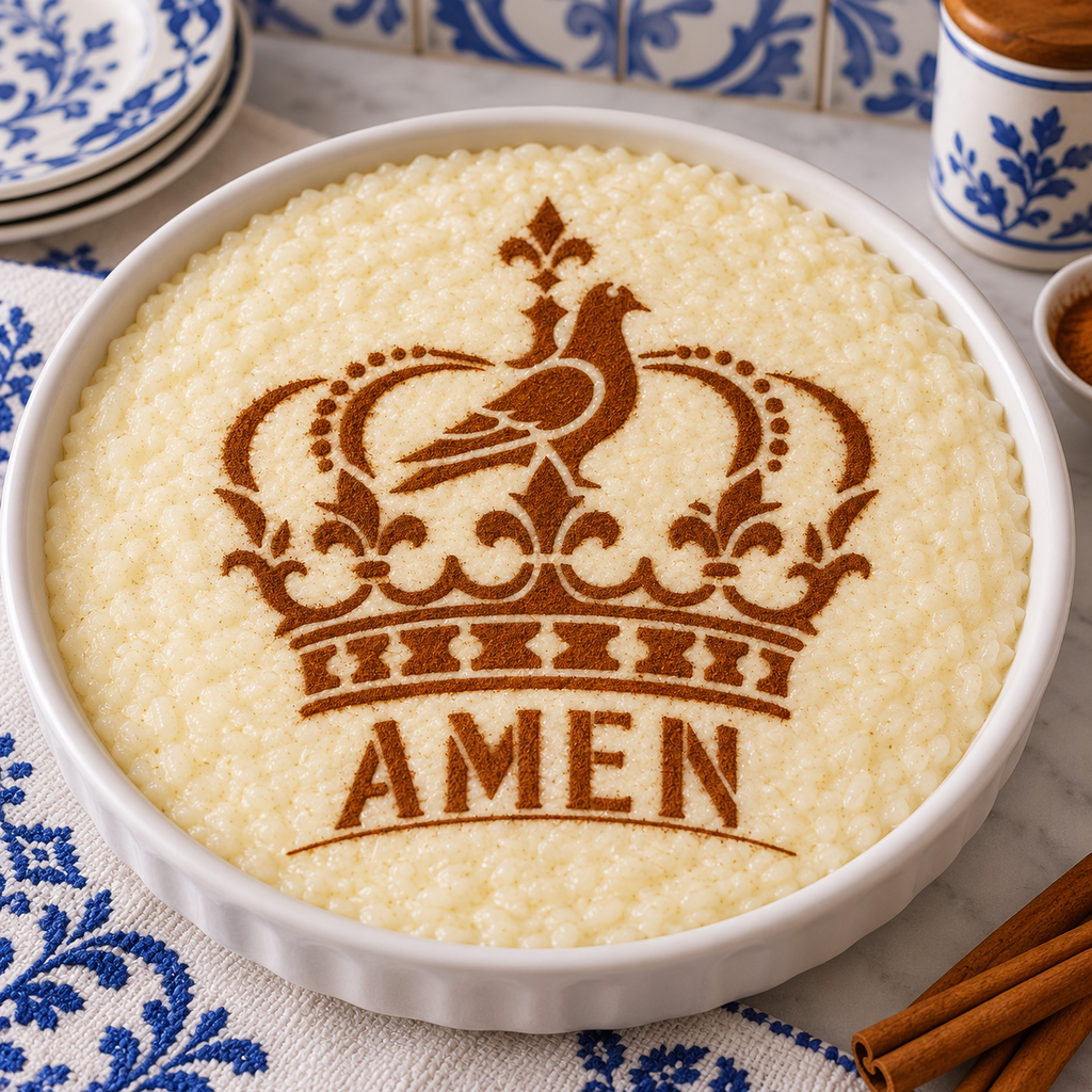 Crown of the Holy Spirit with “AMEN” Acrylic Food Stencil