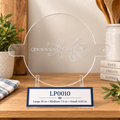 Staff with Dove Food Stencil – LP0010