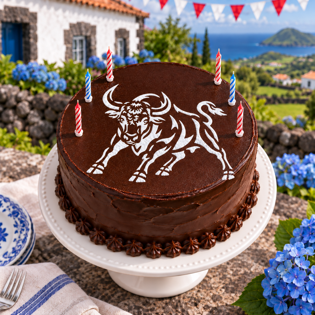 Terceira Bull Food Stencil – LP0011.1