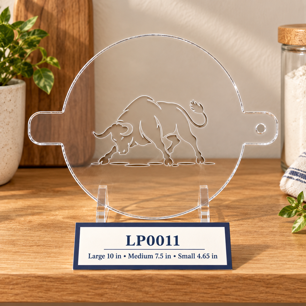 Charging Bull Food Stencil