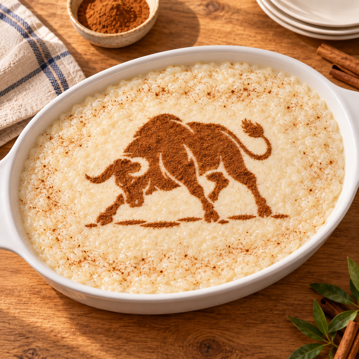 Charging Bull Food Stencil