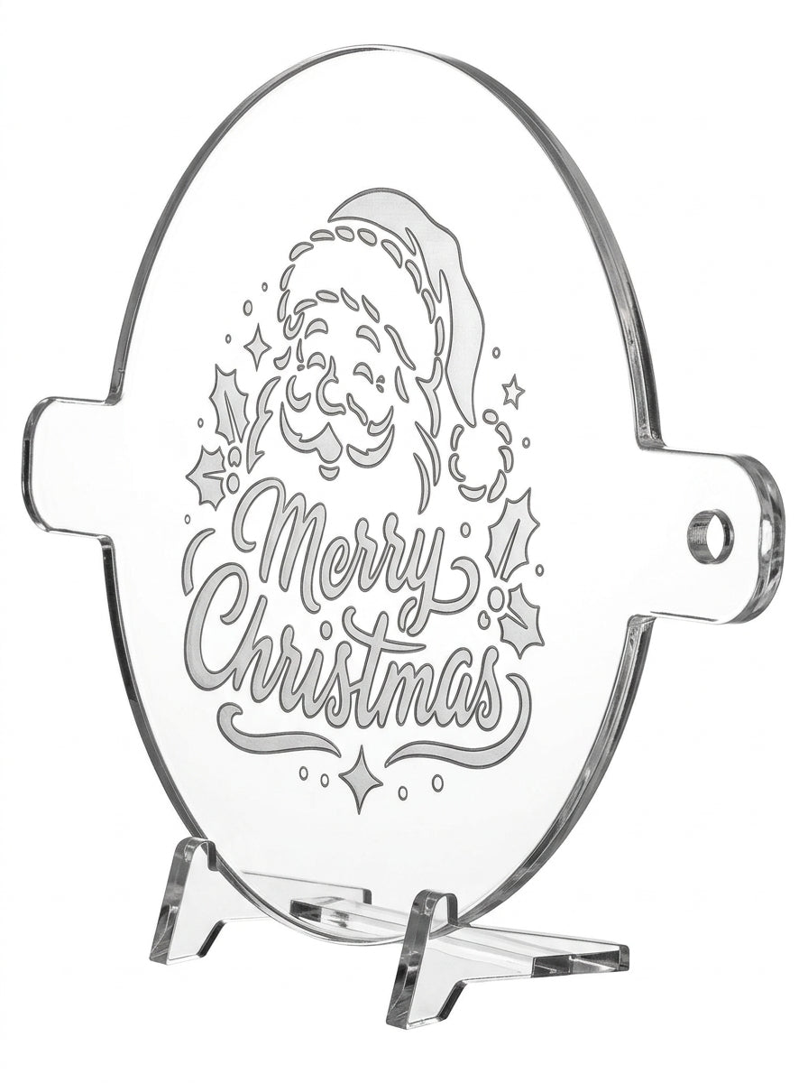 Santa “Merry Christmas” Food Stencil
