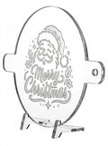 Santa “Merry Christmas” Food Stencil