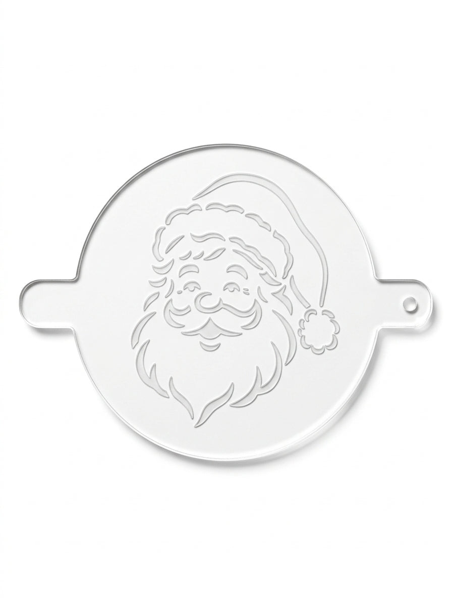 Santa Face Christmas Food Stencil – LP0016