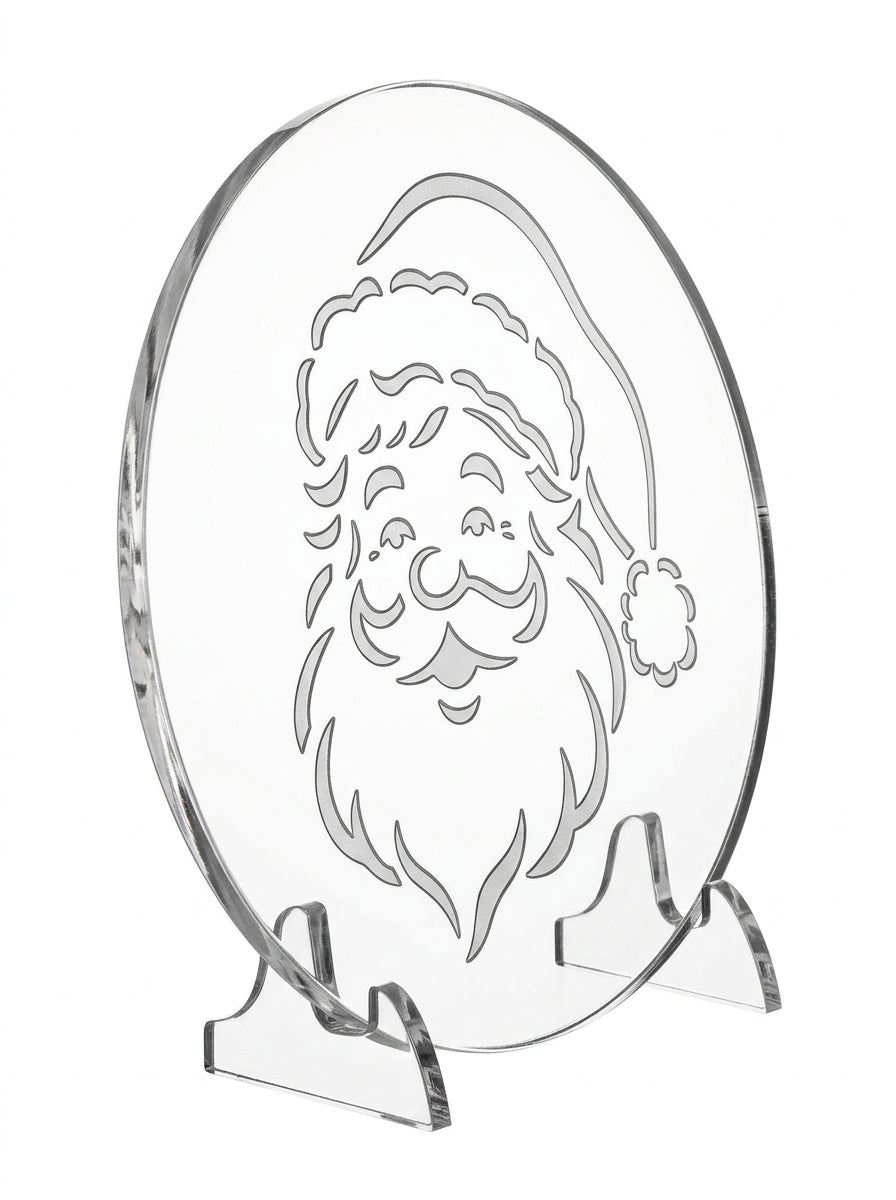 Santa Face Christmas Food Stencil – LP0016