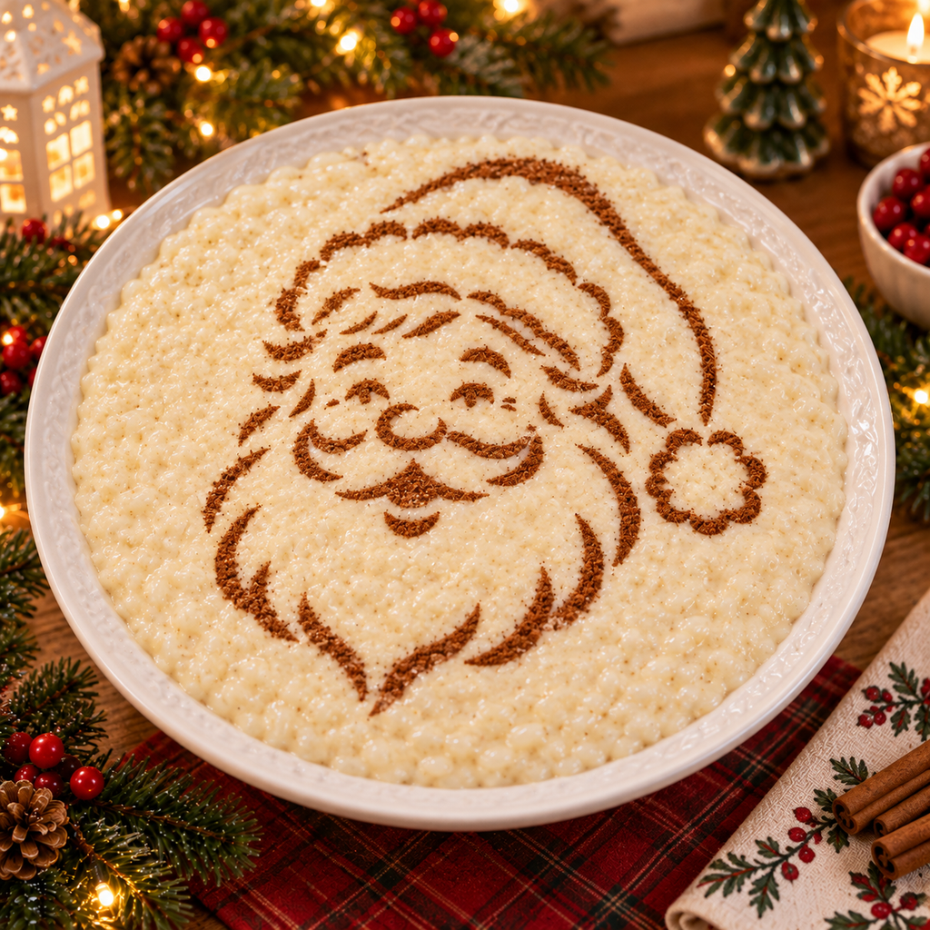 Santa Face Christmas Food Stencil – LP0016