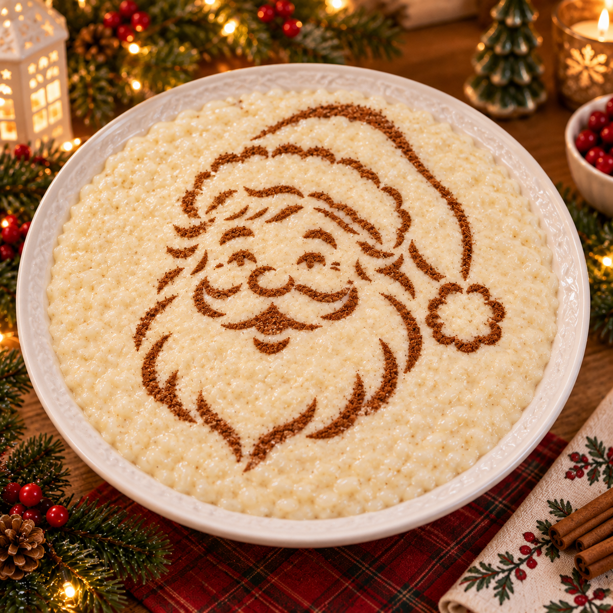 Santa Face Christmas Food Stencil – LP0016