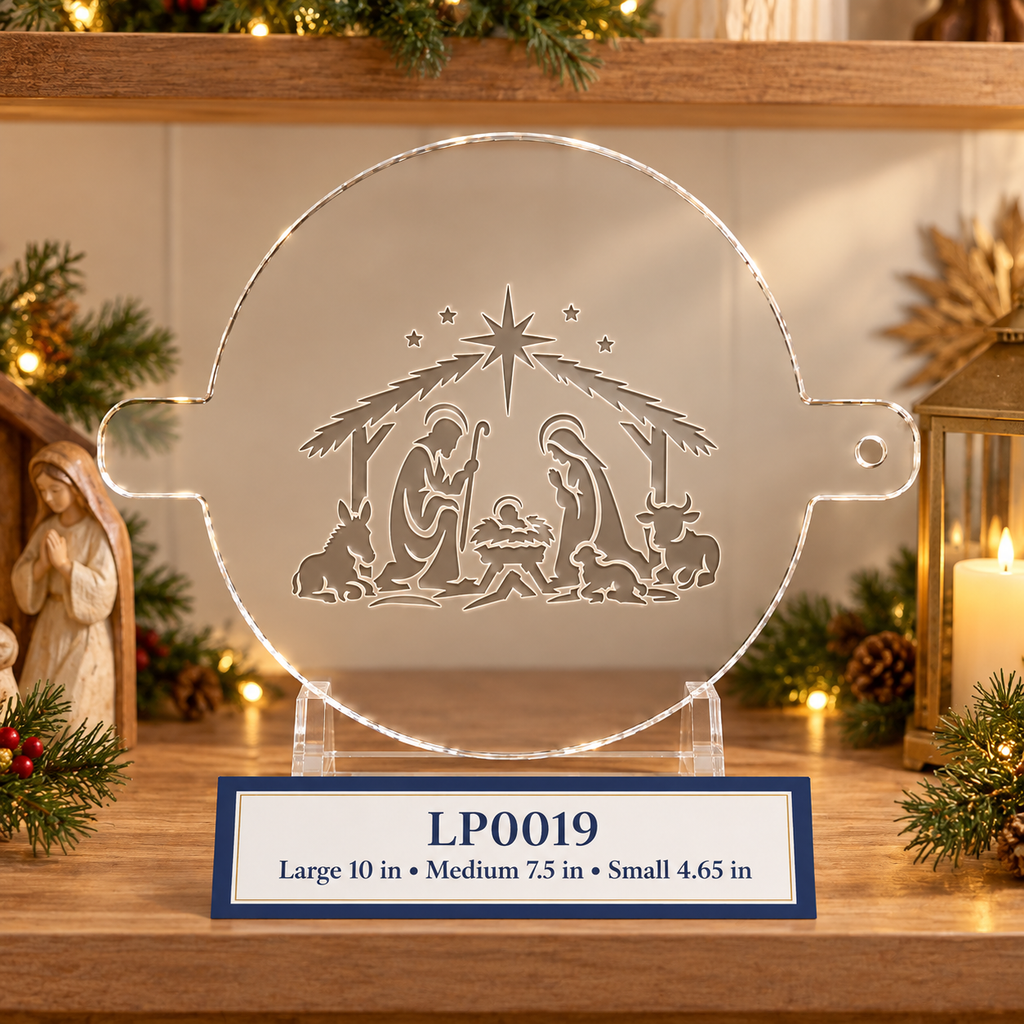 Nativity Christmas Food Stencil – LP0019