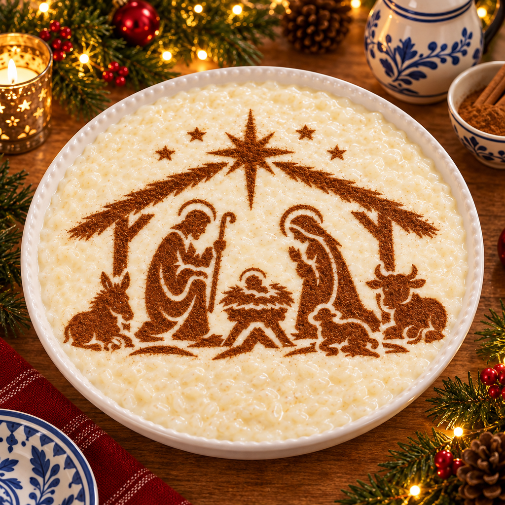 Nativity Christmas Food Stencil – LP0019