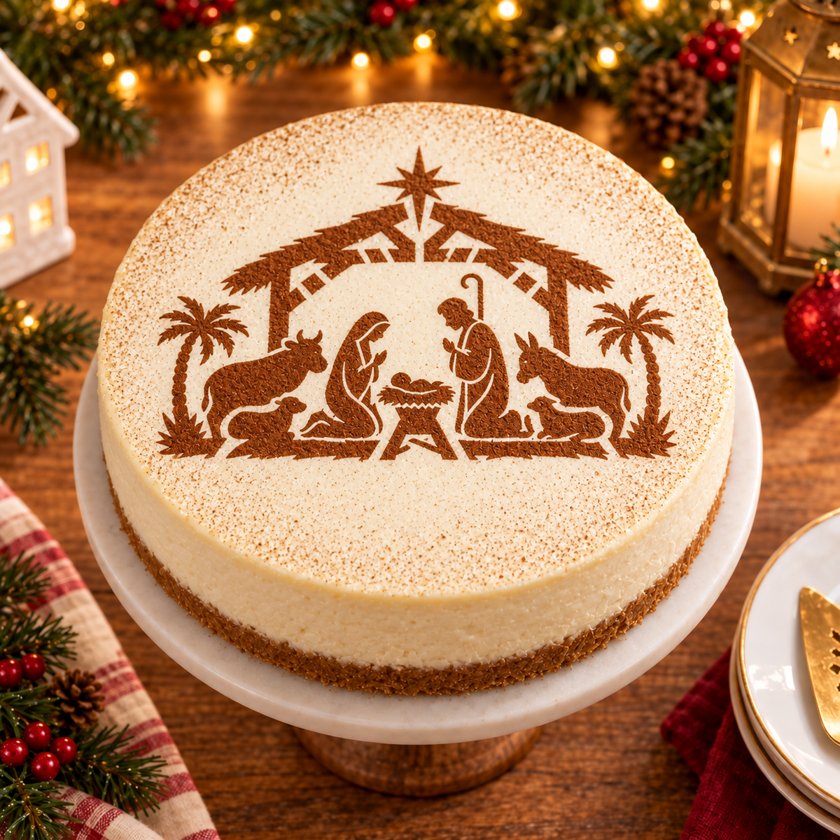 Nativity Two Food Stencil – LP0020