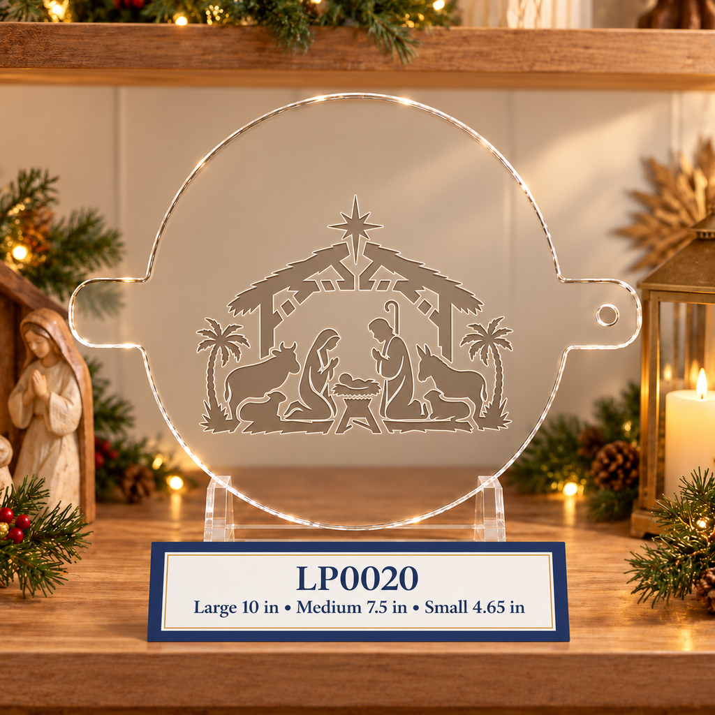 Nativity Two Food Stencil – LP0020