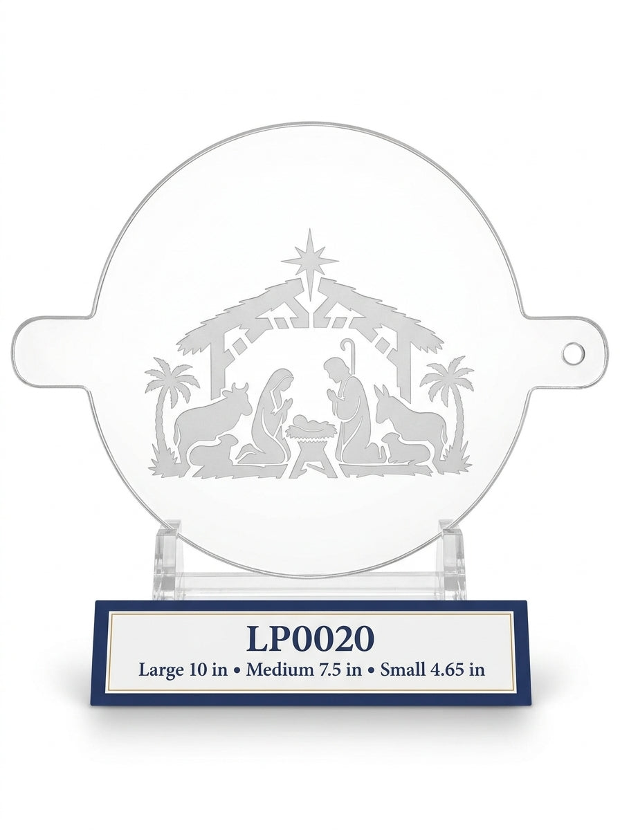 Nativity Two Food Stencil – LP0020