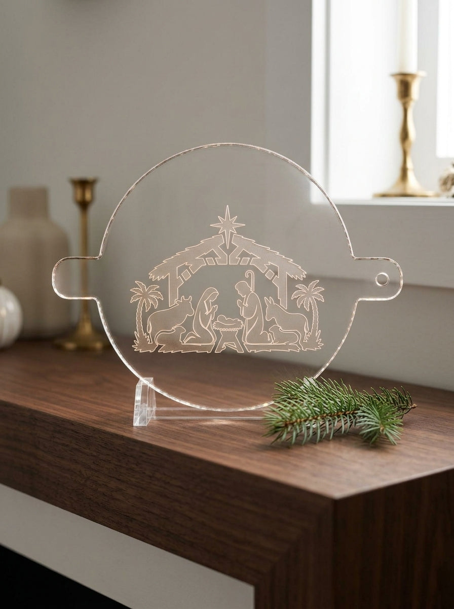 Nativity Two Food Stencil – LP0020