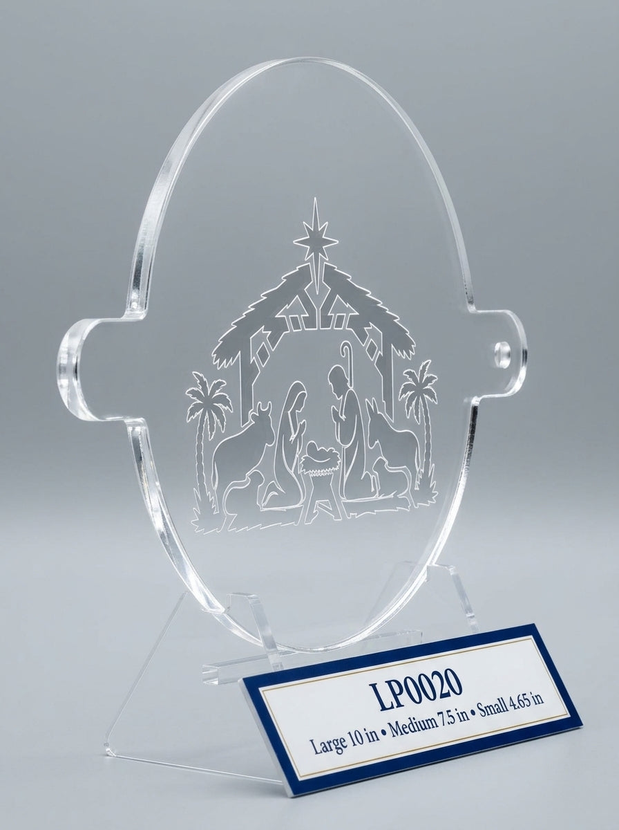 Nativity Two Food Stencil – LP0020