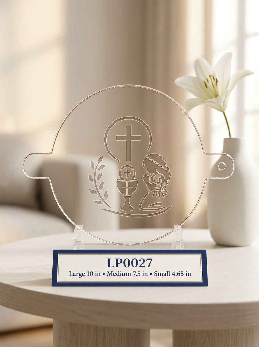 Girl’s First Communion Food Stencil