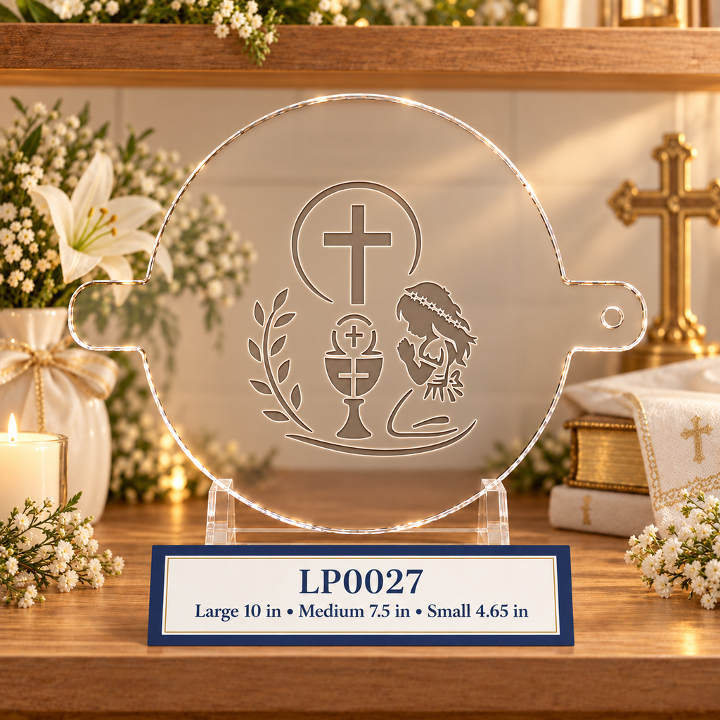 Girl’s First Communion Food Stencil
