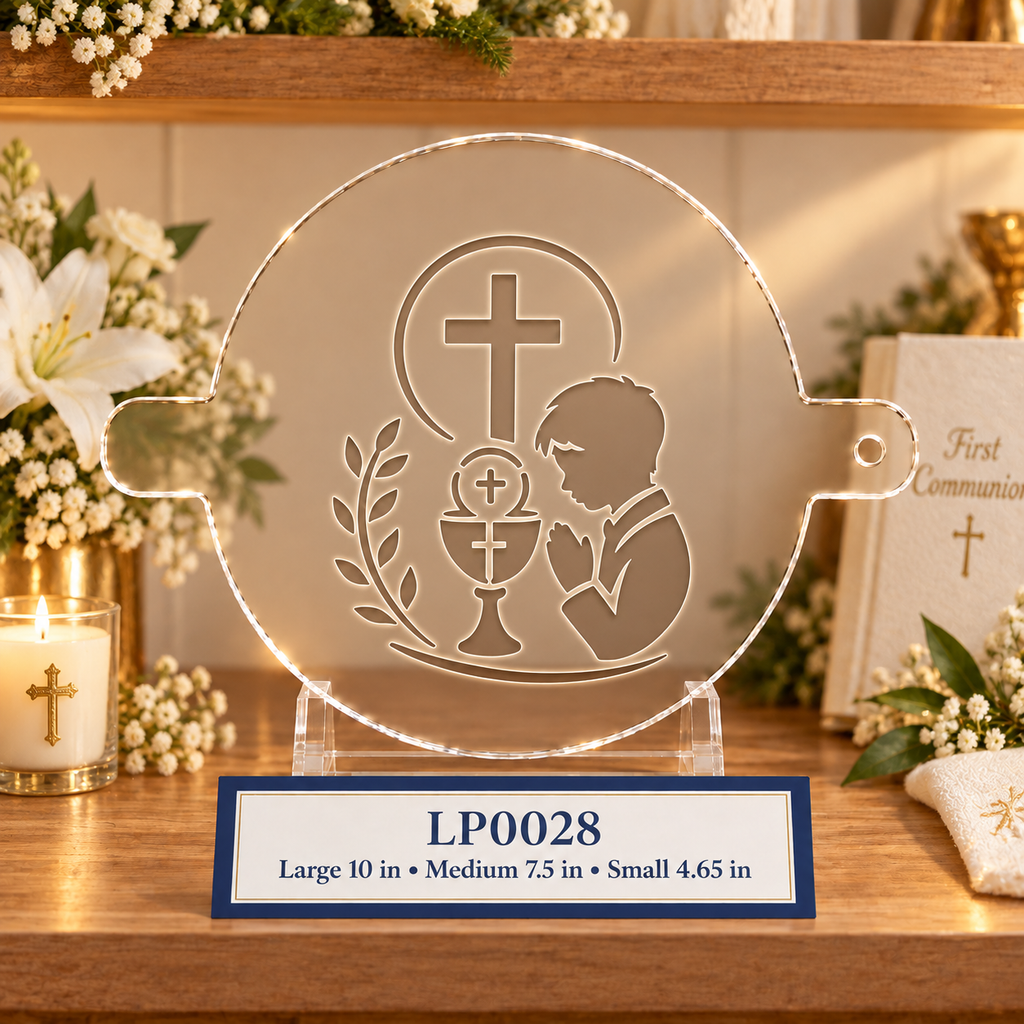 Boy’s First Communion Food Stencil – LP0028