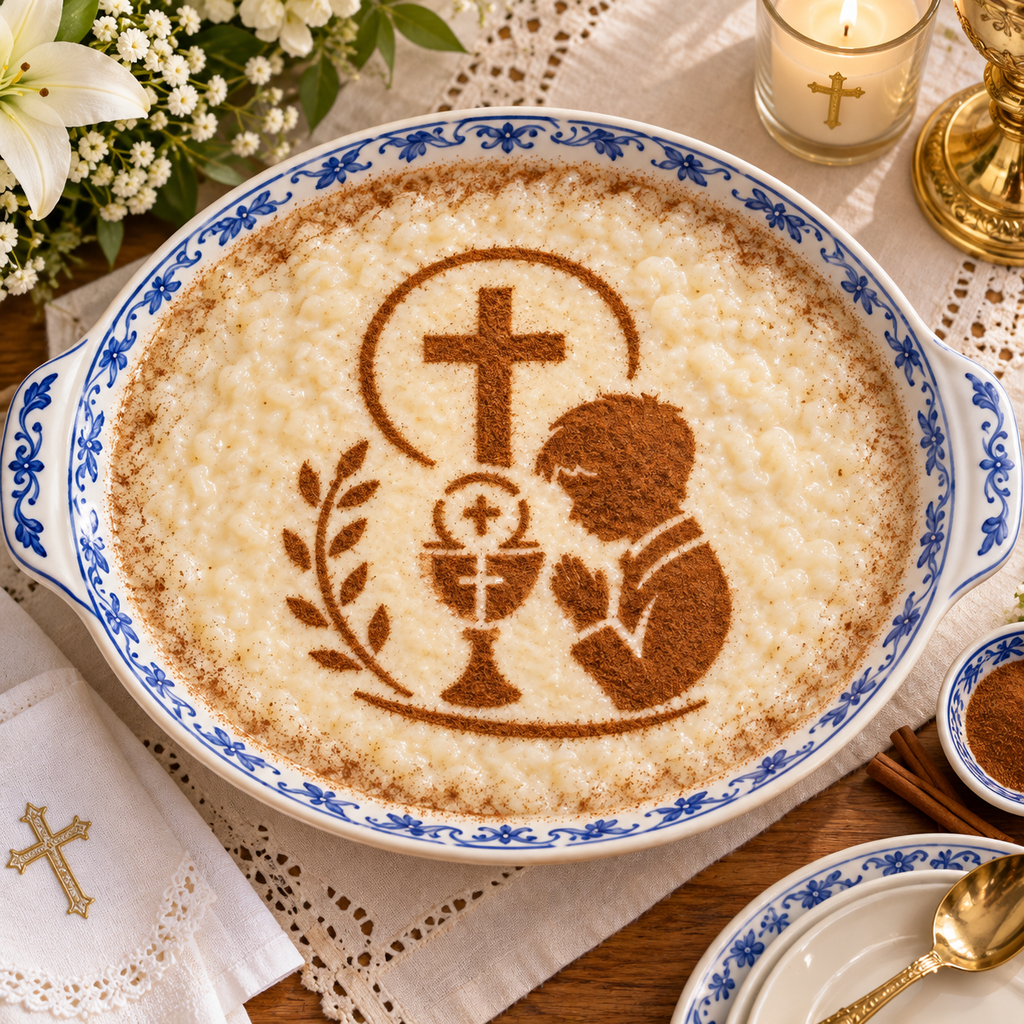 Boy’s First Communion Food Stencil – LP0028