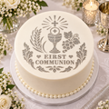 First Communion Chalice Food Stencil
