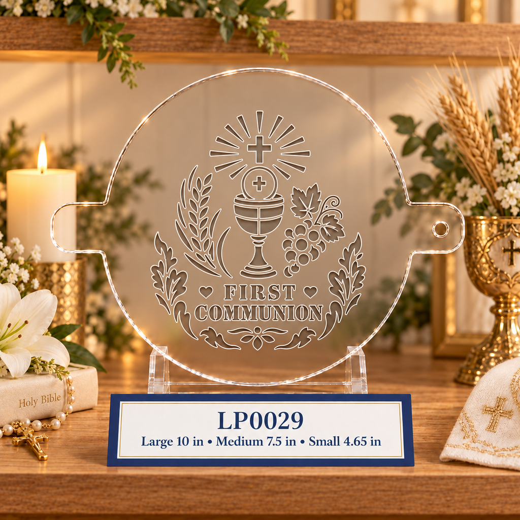 First Communion Chalice Food Stencil