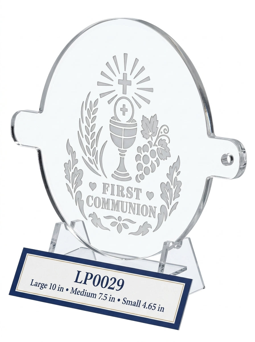 First Communion Chalice Food Stencil