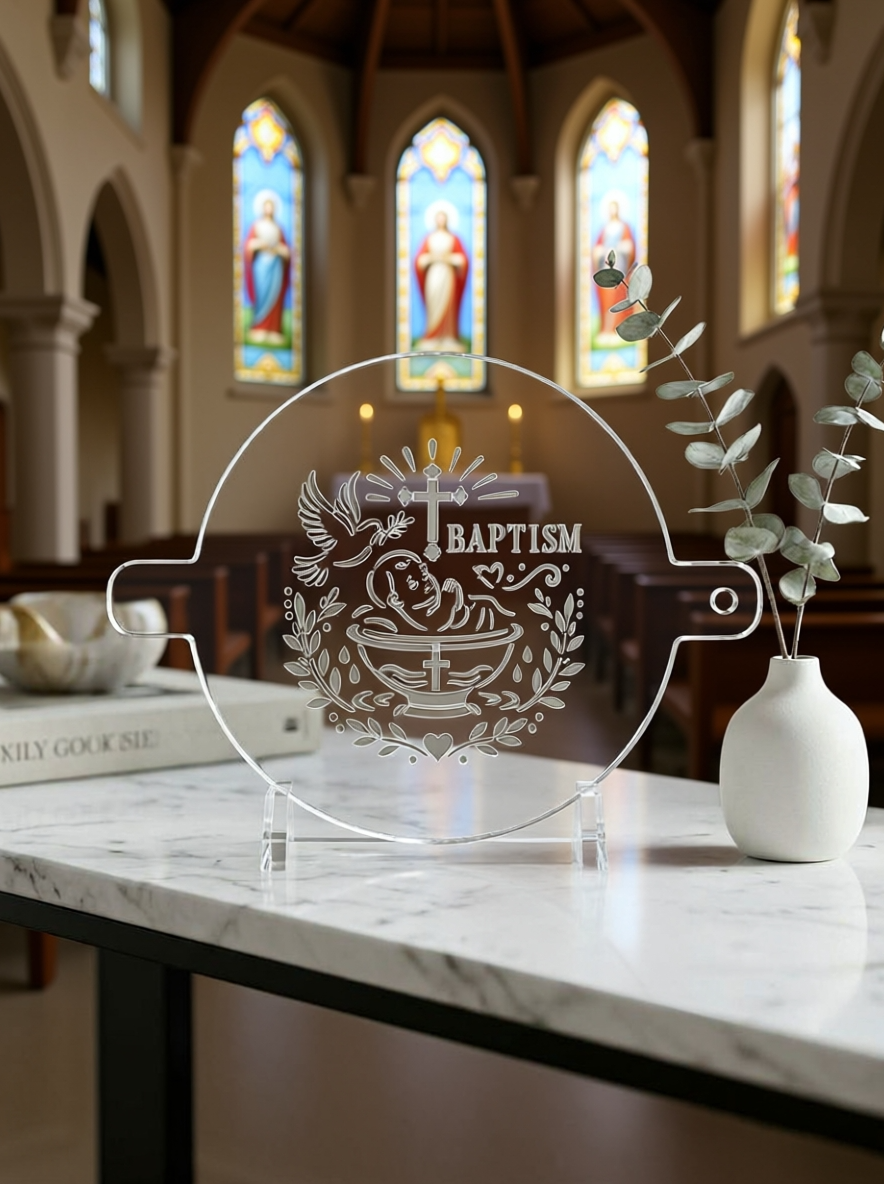 Baptism Food Stencil – LP0031