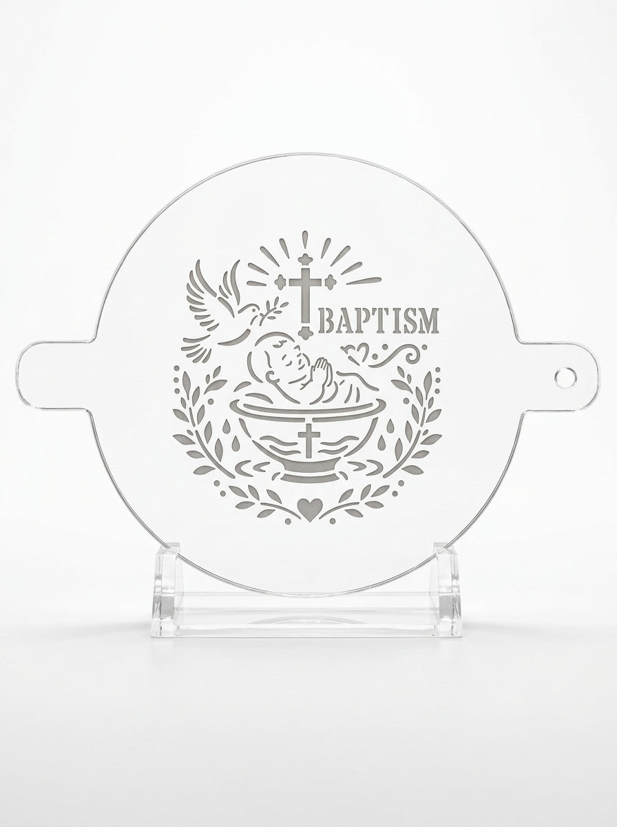 Baptism Food Stencil – LP0031