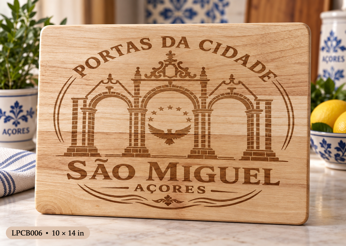 Portas da Cidade – São Miguel, Açores Cutting Board