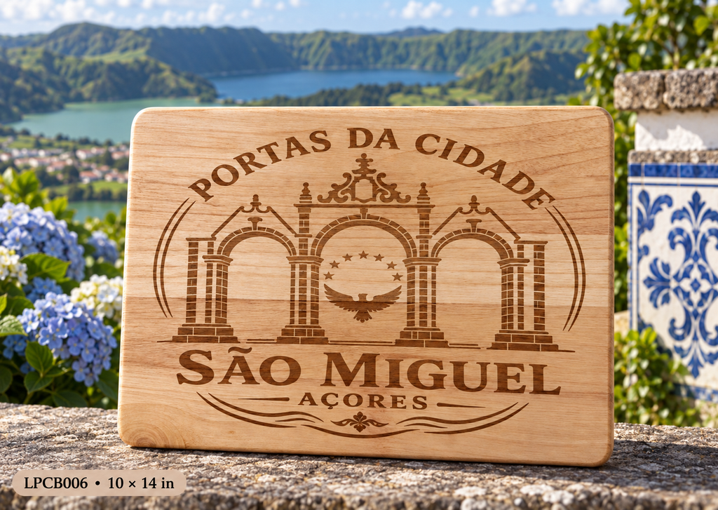 Portas da Cidade – São Miguel, Açores Cutting Board