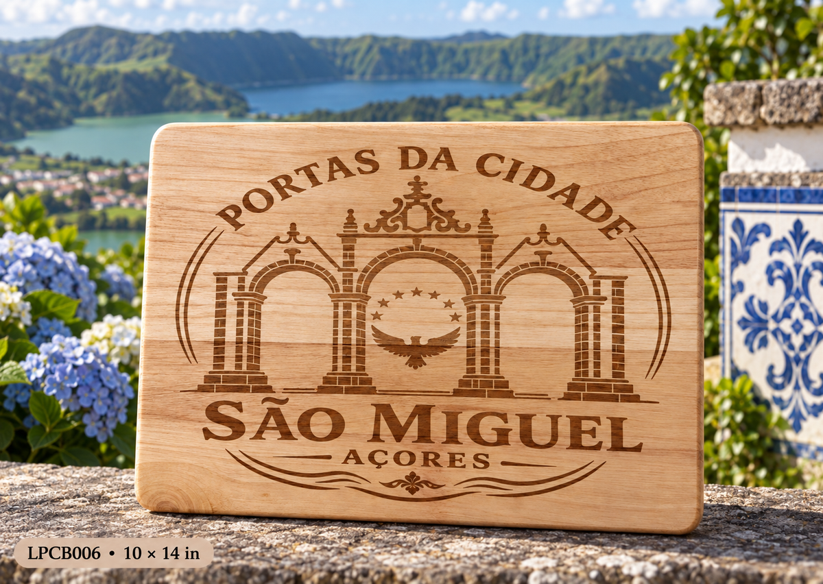 Portas da Cidade – São Miguel, Açores Cutting Board