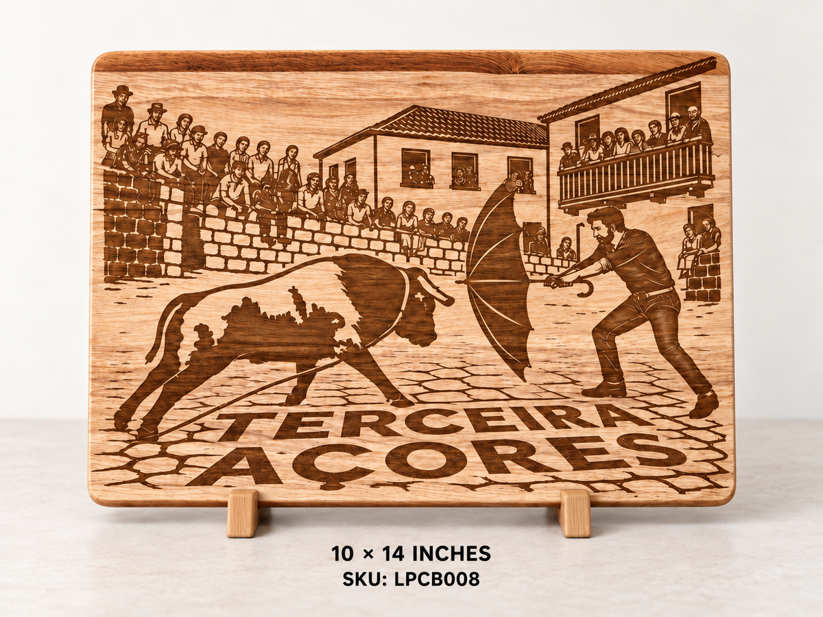 Terceira Açores Engraved Cutting Board – LPCB008