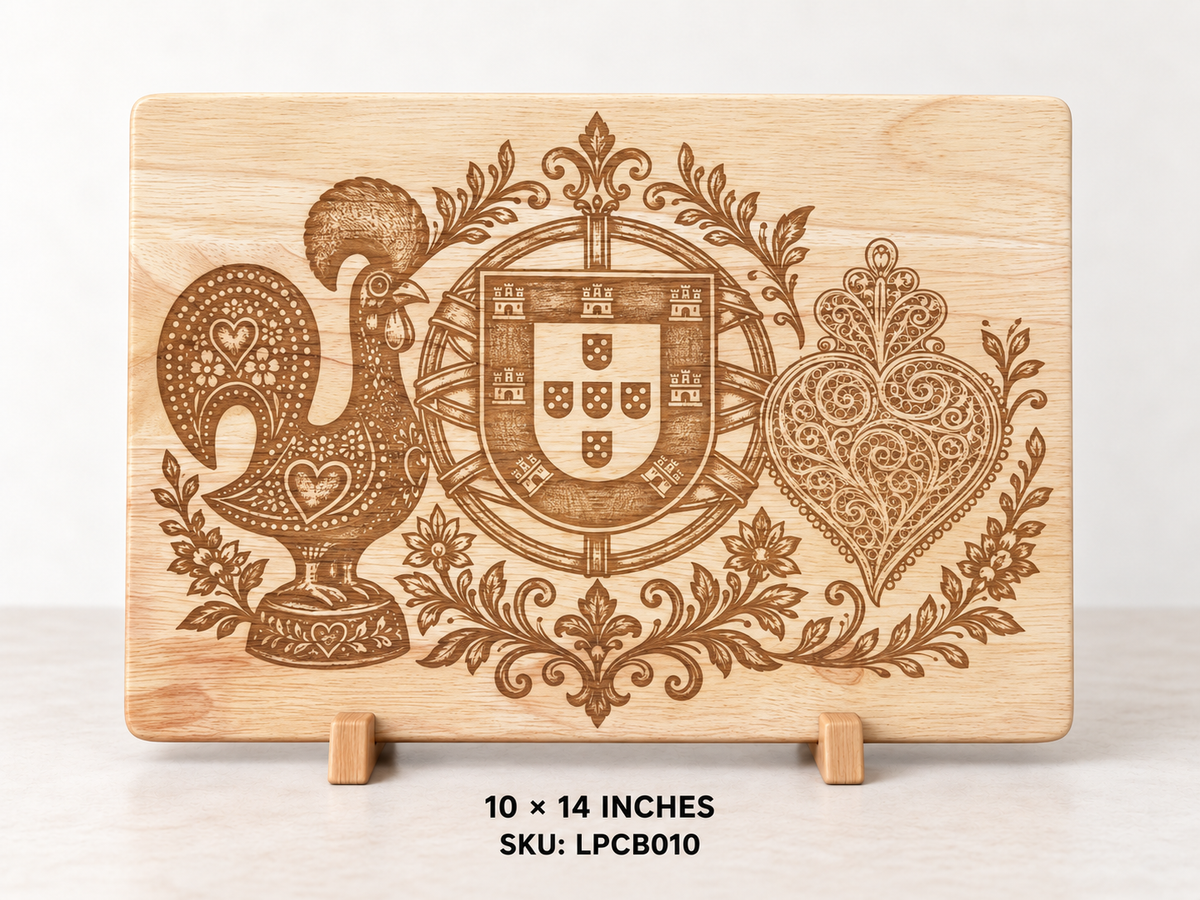 Portuguese Heritage Engraved Cutting &amp; Charcuterie Board