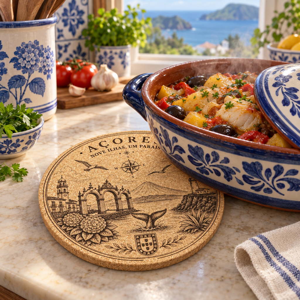 São Miguel Açores Cork Trivet – LPCL001