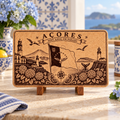 Personalized Açores Cork Trivet