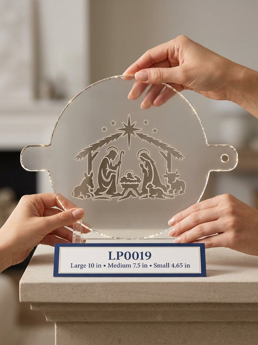 Nativity Christmas Food Stencil – LP0019